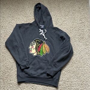 Blackhawks Hoodie with Colorful Logo
